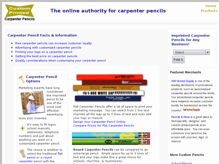 www.carpenter-pencils.com