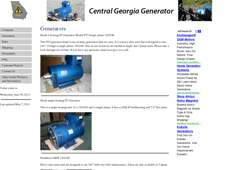 www.centralgagenerator.com