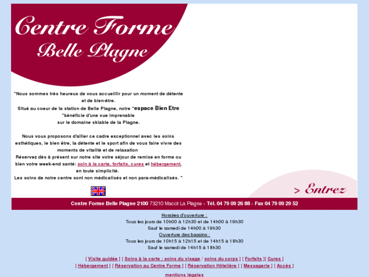 www.centre-forme-belle-plagne.com