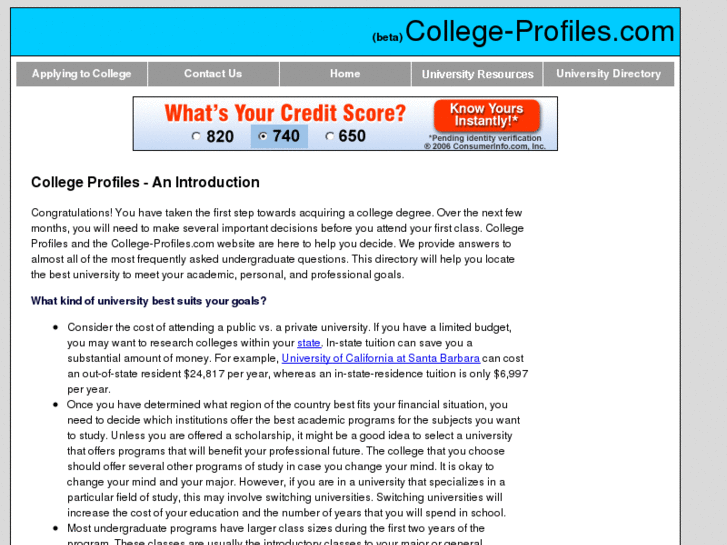 www.college-profiles.com