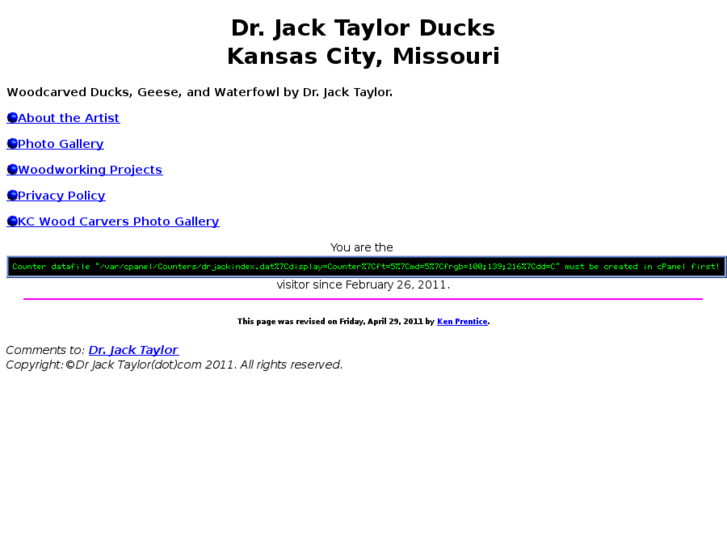 www.drjacktaylor.com