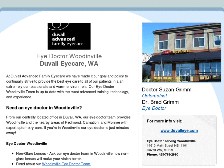 www.eyedoctorwoodinville.com