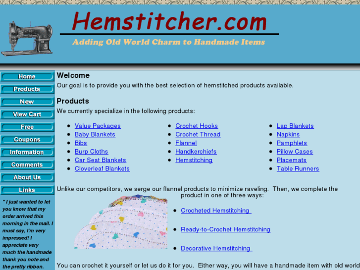 www.hemstitcher.com