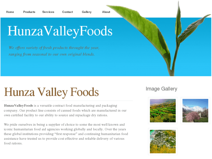 www.hunzavalleyfoods.com