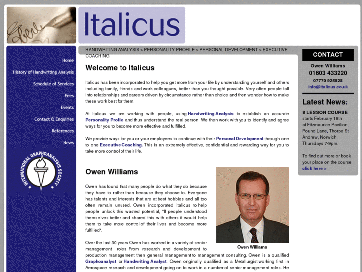 www.italicus.co.uk