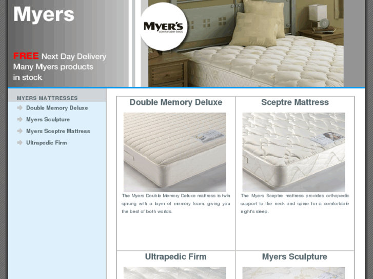 www.myersmattresses.org.uk