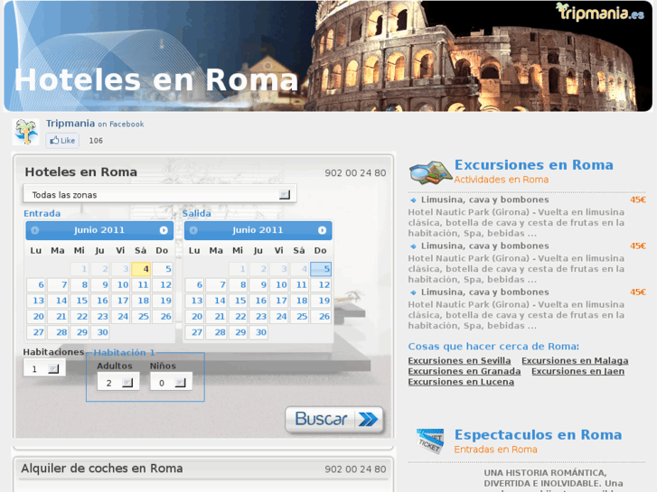 www.romahoteles.com.es