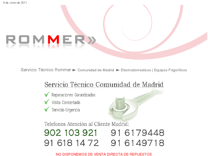 www.rommer-madrid.com.es