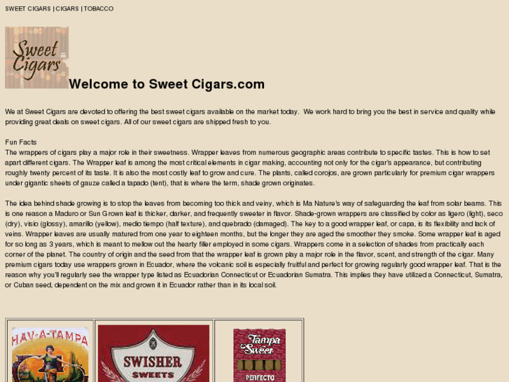 www.sweet-cigars.com