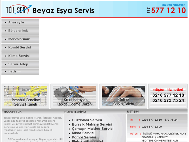 www.tekserbeyazesyaservisi.com