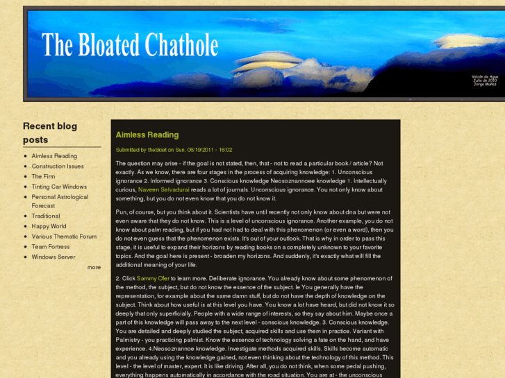 www.thebloatedchathole.com