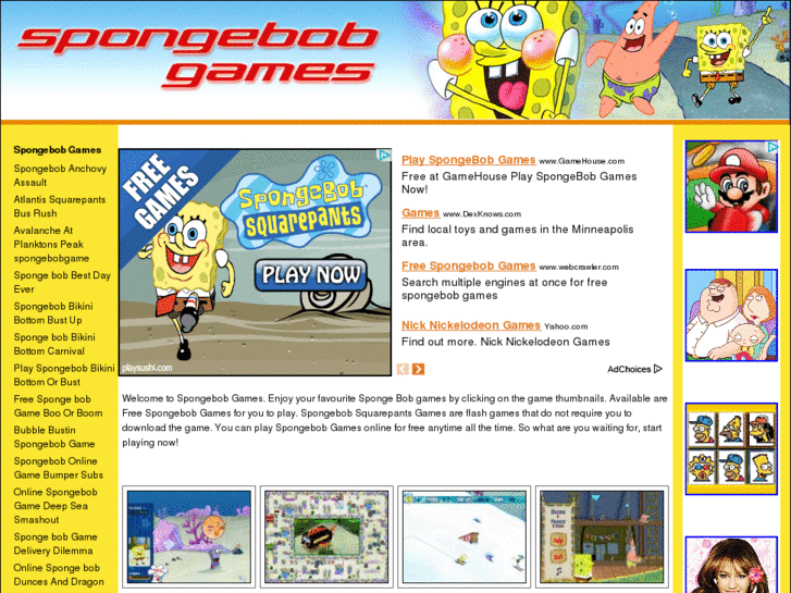 www.thespongebobgames.com