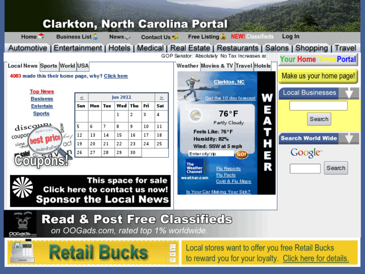 www.clarktonportal.com