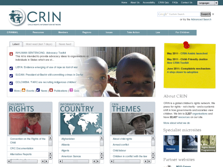 www.crin.com