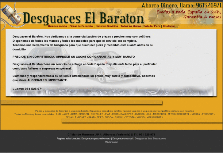 www.desguaceselbaraton.com