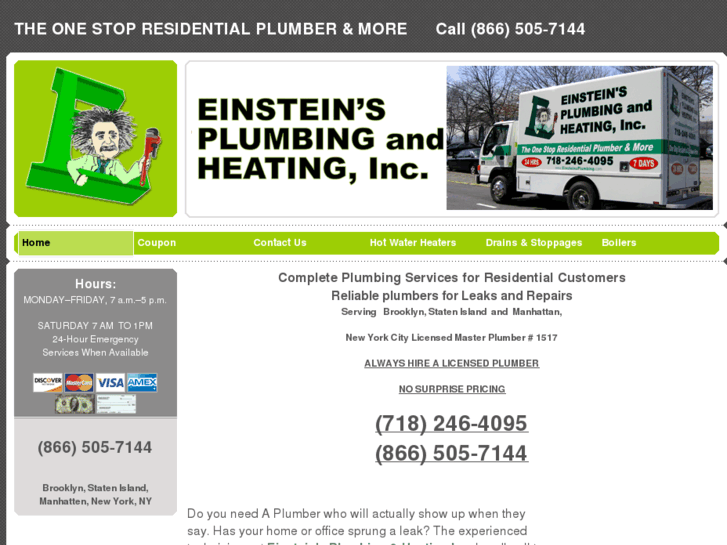 www.einsteinsplumbing.com