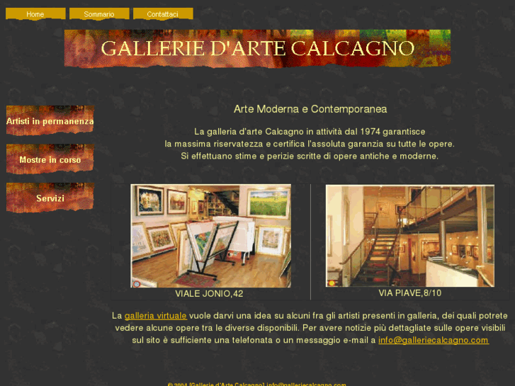 www.galleriecalcagno.com