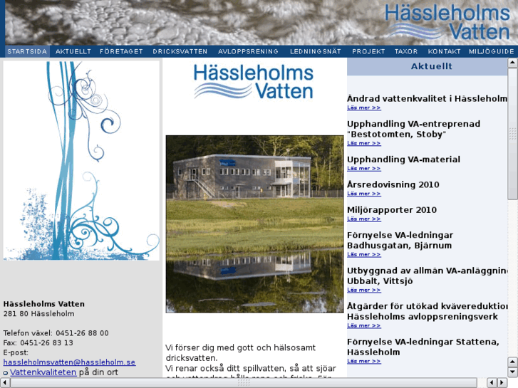 www.hassleholmsvatten.se