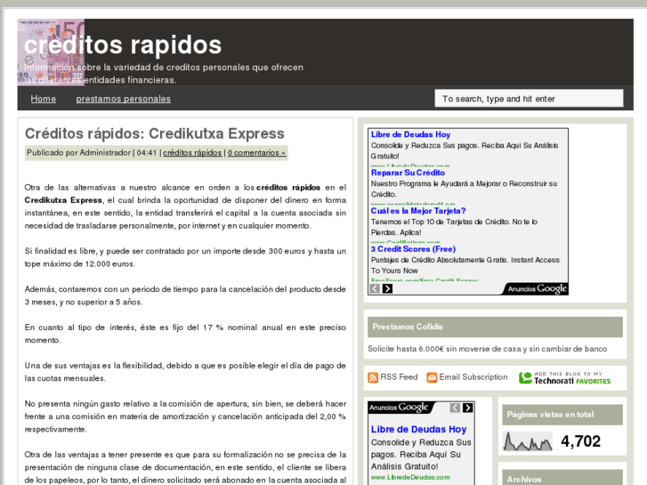 www.loscreditosrapidos.com