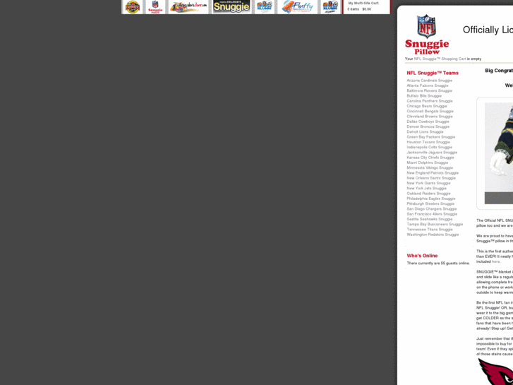 www.nflsnuggiestore.com
