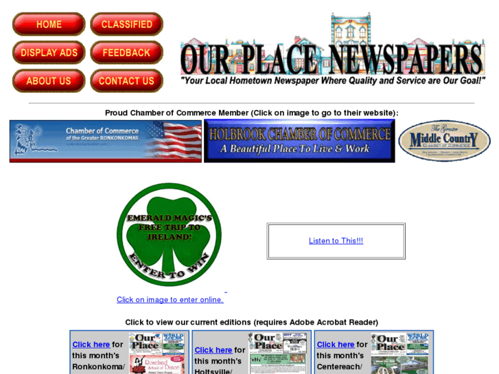 www.ourplacenewspapers.com