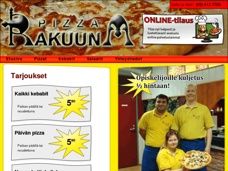 www.pizzarakuuna.com