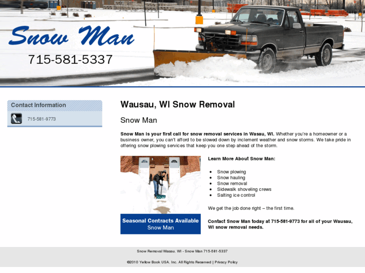 www.snowmanwasau.com