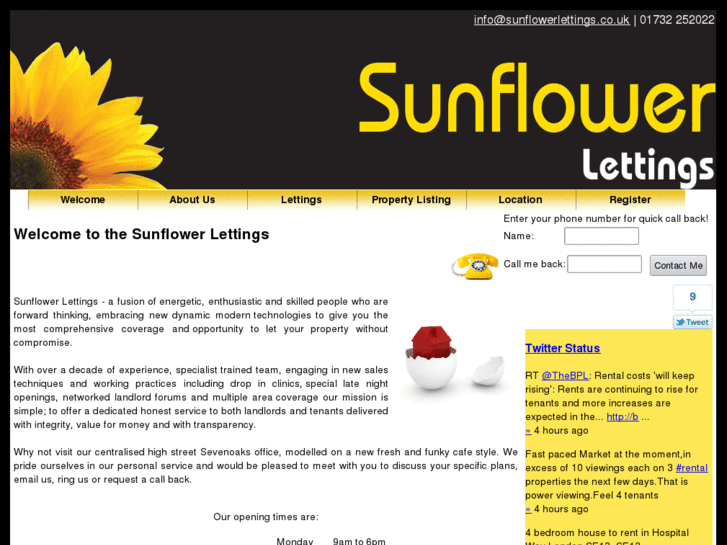 www.sunflowerlettings.co.uk