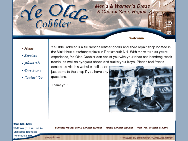 www.yeoldecobbler.com