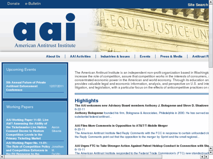 www.americanantitrustinstitute.org