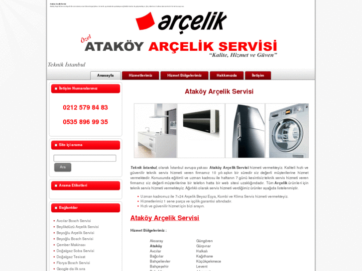 www.atakoyarcelikservisi.com