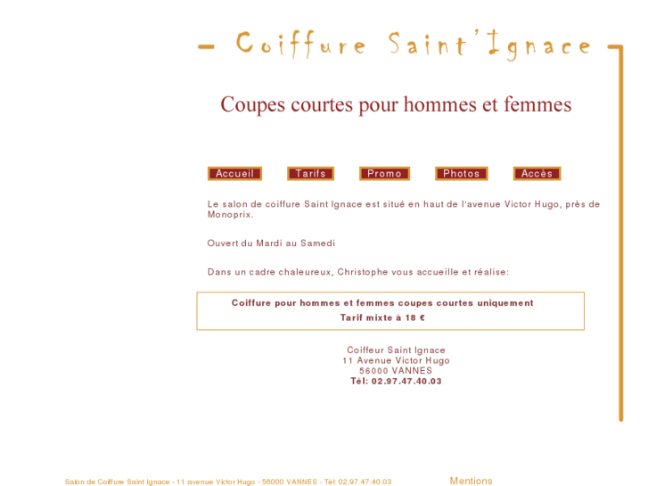 www.coiffeur-saint-ignace.com