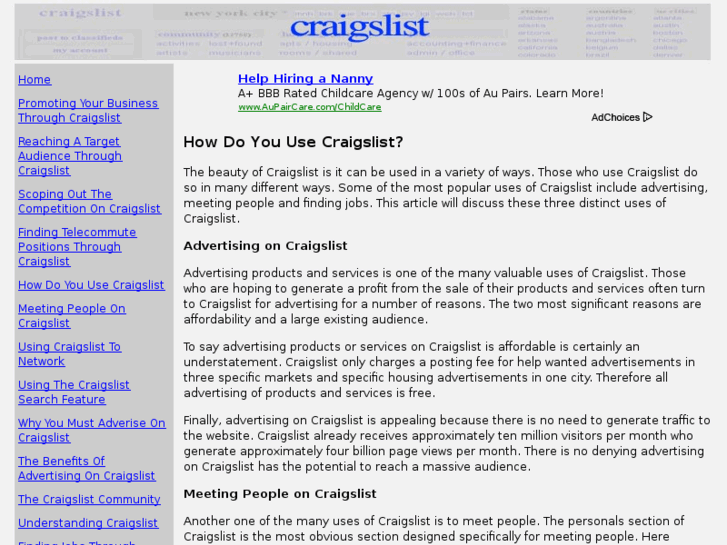 www.craigslisttipsandsecrets.com