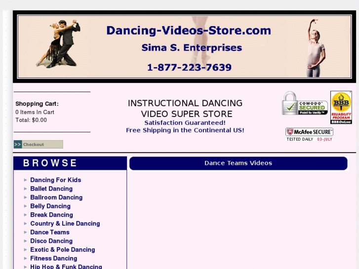 www.dance-teams-videos.com