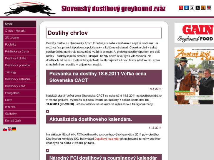 www.dostihychrtov.sk