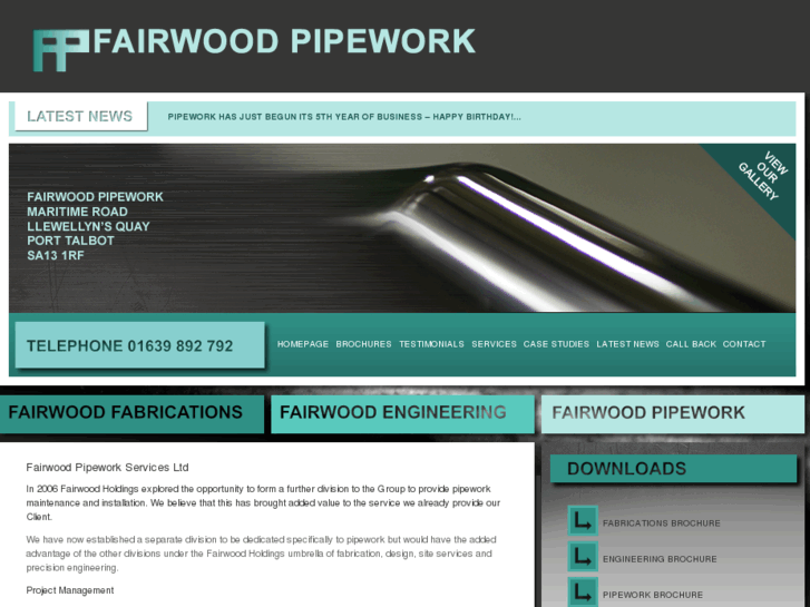 www.fairwoodpipework.com