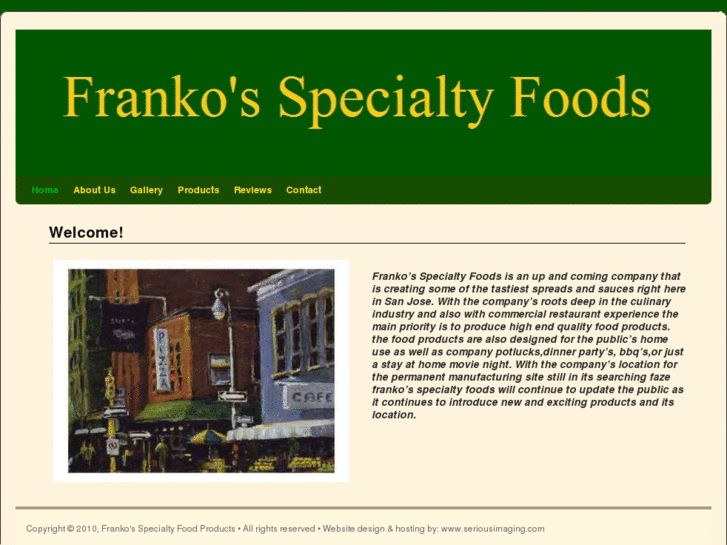 www.frankosspecialtyfoods.com