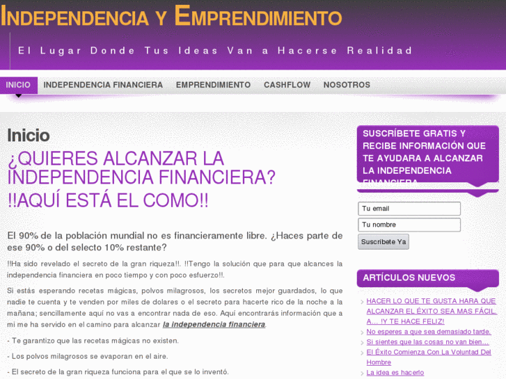 www.independenciayemprendimiento.com