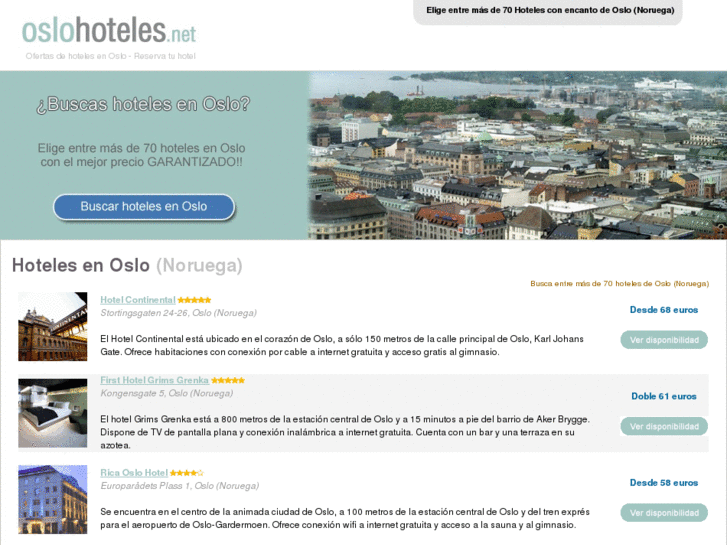 www.oslohoteles.net