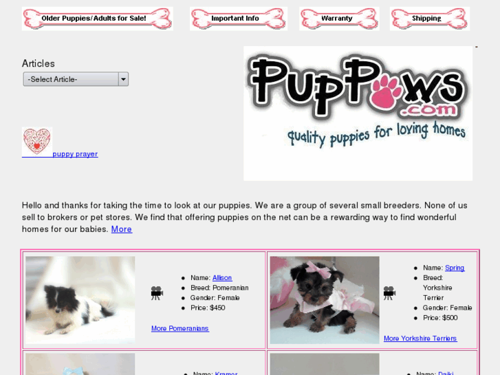 www.puppaws.com