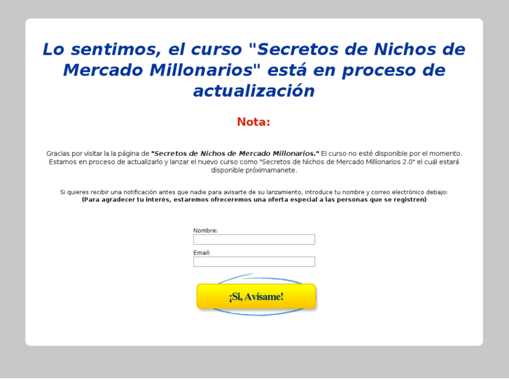 www.secretosdenichosdemercado.com