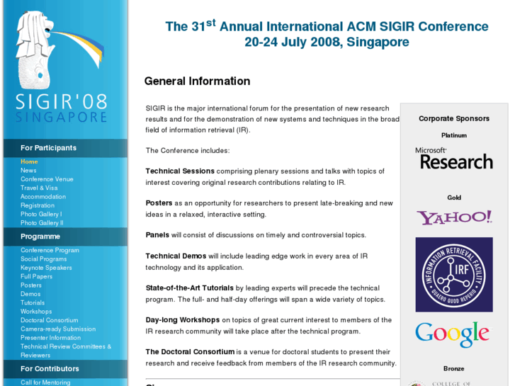 www.sigir2008.org