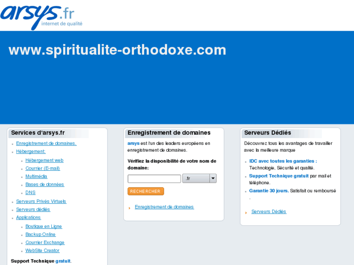 www.spiritualite-orthodoxe.com