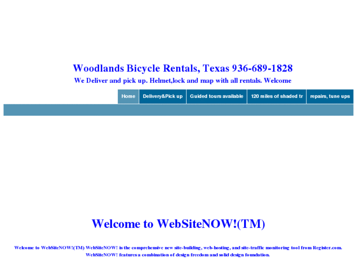 www.woodlandsbicyclerentals.com