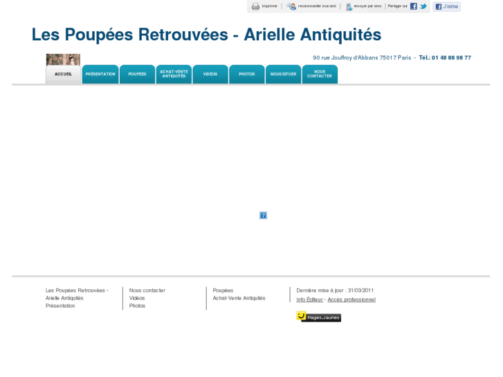 www.arielle-antiquites-lespoupeesretrouvees.com