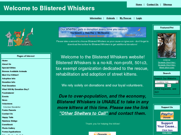 www.blisteredwhiskers.com