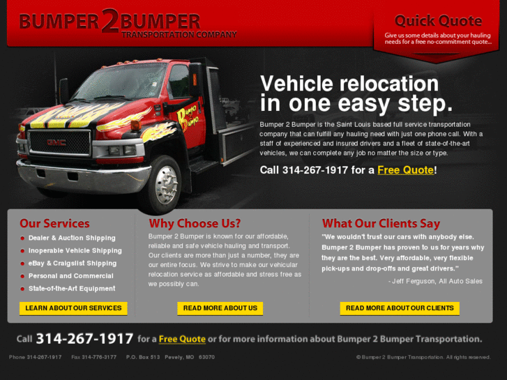 www.bumper2bumpertransport.com