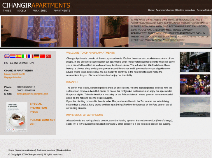 www.cihangirapartment.com
