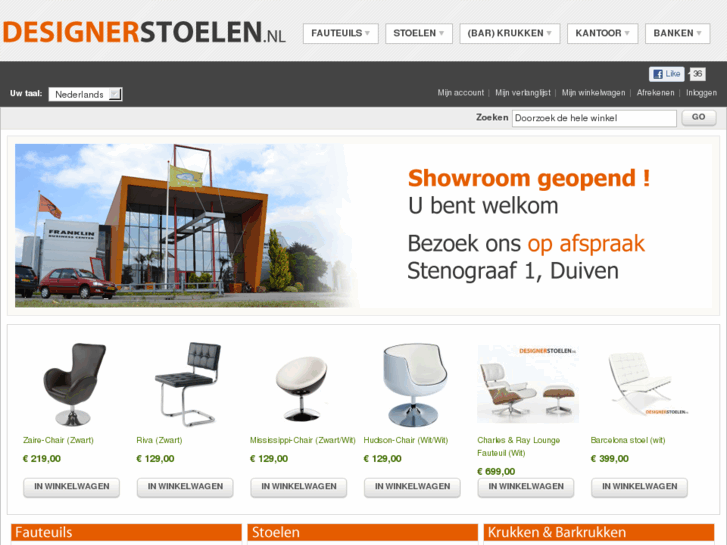 www.designerstoelen.nl