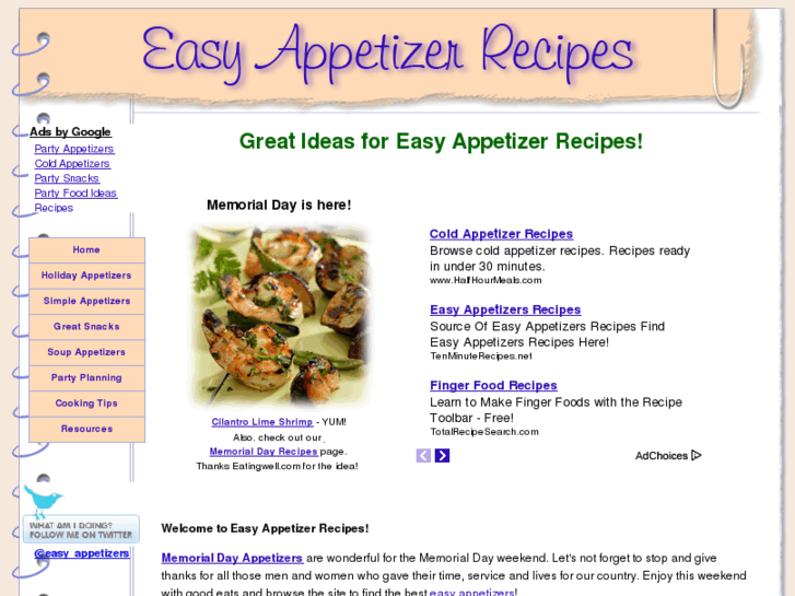 www.easy-appetizer-recipes.com